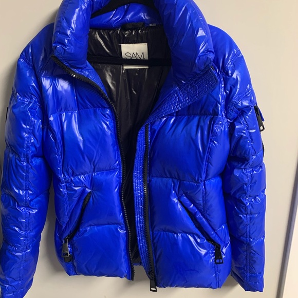 Sam Puffer Blue Freestyle Down Jacket 
